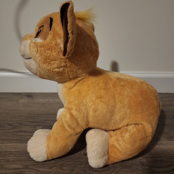 Disney The Lion King Sitting Simba Plush (22" Nose To Tail) Stuffed Animal EUC - Picture 2 of 8